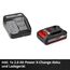 Einhell Akku-Laubbläser GC-CL 18 Li E Kit Power X-Change (18 V, 210 km/h Luftgeschwindigkeit, Drehzahlregelung, Softgrip, inkl. 1x 2,0 Ah Akku und Ladegerät)