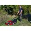 Einhell Benzin-Rasenmäher GC-PM 46/4 S (2 kW, bis 1400 m≤, 4-Takt-Motor, 46 cm Schnittbreite, 50 L Fangsack, abschaltbarer Hinterradantrieb, 9-stufige zentrale Schnitthöhenverstellung 30-80 mm)