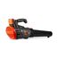 FUXTEC Akku Laubbläser 20V FX-E1LB20 - Inklusive 1 x Li-Ion 4Ah-Akku und 2,4A Ladestation - Laubgebläse zum Entfernen von Laub für Garten, Gehweg und Einfahrt - Leise - bis 38m/s