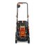 FUXTEC Akku Rasenmäher 40V (2x20V) E1RM20 inkl. 2x20V Li-Ion Batterie 2Ah & Doppel-Ladegerät – Schnittbreite 33cm, Variable Schnitthöhe