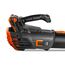 FUXTEC Akku Laubbläser 20V FX-E1LB20 - Inklusive 1 x Li-Ion 4Ah-Akku und 2,4A Ladestation - Laubgebläse zum Entfernen von Laub für Garten, Gehweg und Einfahrt - Leise - bis 38m/s