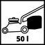 Einhell Akku-Rasenmäher GP-cm 36/41 Li-Solo Power X-Change (36 V, 41 cm Schnittbreite, bis 500 m², Brushless, 50L Fangkorb, 25-75 mm Schnitthöhe, ohne Akku)
