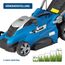 HYUNDAI Elektro-Rasenmäher LM4001E mit Mulchfunktion, Elektromäher, Mulcher, Mäher (40cm, 1800W, 50L Korb, 5-fache zentrale Höhenverstellung)