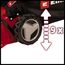 Einhell Benzin-Rasenmäher GC-PM 46/5 S (2 kW, bis 1.400 m², 1 Zylinder, 4-Takt-Motor, abschaltbarer Hinterradantrieb, 9-stufige zentrale Schnitthöhenverstellung 25-80 mm)