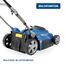 HYUNDAI Elektro-Rasenmäher LM4001E mit Mulchfunktion, Elektromäher, Mulcher, Mäher (40cm, 1800W, 50L Korb, 5-fache zentrale Höhenverstellung)