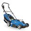 HYUNDAI Elektro-Rasenmäher LM4001E mit Mulchfunktion, Elektromäher, Mulcher, Mäher (40cm, 1800W, 50L Korb, 5-fache zentrale Höhenverstellung)