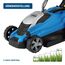 HYUNDAI Elektro-Rasenmäher LM3301E mit Mulchfunktion, Elektromäher, Mulcher, Mäher (33cm, 1300W, 35L Korb, 5-fache zentrale Höhenverstellung)