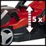 Einhell Akku-Rasenmäher GE-cm 36/34-1 Li-Solo Power X-Change (36 V, 33,5 cm Schnittbreite, bis 200 m², 30L Grasfangkorb, 25-65 mm Schnitthöhe, ohne Akku)
