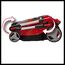 Einhell Akku-Rasenmäher GP-cm 36/41 Li-Solo Power X-Change (36 V, 41 cm Schnittbreite, bis 500 m², Brushless, 50L Fangkorb, 25-75 mm Schnitthöhe, ohne Akku)