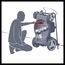 Einhell Benzin-Rasenmäher GC-PM 56/2 S HW (für 2.200 m², Frontbumper, OHV-Motor mit GT-Markengetriebe, Einhell Quick-Start-System, Vortex Technology Deck mit 5-in-1-Funktion)