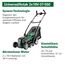 Bosch Akku-Rasenmäher UniversalRotak 2x18V-37-550 (bis zu 500 m2; 18 Volt System; Schnittbreite: 37 cm; ohne Akku und Ladegerät)