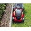 Einhell Elektro Rasenmäher GC-EM 1536 (1.500W, 36cm Schnittbr., 38L Fangbox, 25-65mm Schnitth., klappb. Führungsholm, leicht und robust) Schwarz, Rot