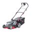 AL-KO Elektro-Rasenmäher 38.2 E Comfort, 38 cm Schnittbreite, 1600 W Motorleistung, 45 L Fangbox, angenehmer Doppelschalter, für Flächen bis 500 m², zentrale 6-fache Schwarz-grau