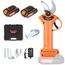 Professionelle Elektrische Astschere, Bravolu Mini Elektro Astschere mit 21V Batterie 2 Stück 2000mAh Lithium-Batterie, 30mm Gartenschere Elektrisch Gartenschere für Hecke, Baum, Obst