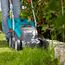 Gardena PowerMax Li-40/32 Akkurasenmäher Set: Mäher bis 280m², 32cm Schnittbreite, 30l Grasfangbehälter, Schnitthöhe 20-60 mm, klappbares Gestänge, ergonomischer Handgriff (5033-20)