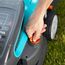 Gardena PowerMax Li-40/32 Akkurasenmäher Set: Mäher bis 280m², 32cm Schnittbreite, 30l Grasfangbehälter, Schnitthöhe 20-60 mm, klappbares Gestänge, ergonomischer Handgriff (5033-20)