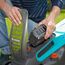 Gardena PowerMax Li-40/32 Akkurasenmäher Set: Mäher bis 280m², 32cm Schnittbreite, 30l Grasfangbehälter, Schnitthöhe 20-60 mm, klappbares Gestänge, ergonomischer Handgriff (5033-20)