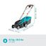 Gardena Akku-Rasenmäher PowerMax 32/36V P4A Ready-to-Use Set: Rasenmäher bis 200 m², 32 cm Schnittbreite, 30 l Fassungsvolumen, Schnitthöhe 20-60 mm, inkl. 2 x 18V P4A Akku (14621-20)