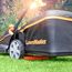 LawnMaster CLMF4841E Akku-Rasenmäher 48V Max 2x24V 4.0Ah Batterie, 41cm 450m² Mulchen 42L, 22-72mm 6-Stufige Schnitthöhenverstellung