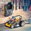 LawnMaster CLMF4841E Akku-Rasenmäher 48V Max 2x24V 4.0Ah Batterie, 41cm 450m² Mulchen 42L, 22-72mm 6-Stufige Schnitthöhenverstellung