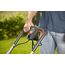 Gardena PowerMax 1200/32 Elektrorasenmäher: Rasenmäher bis 300 m², 32 cm Schnittbreite, 30 l Fassungsvolumen, Schnitthöhe 20-60 mm, klappbares Gestänge, ergonomischer Handgriff (5032-20)