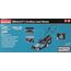 Makita DLM382Z Akku-Rasenmäher 2x18 V (ohne Akku, ohne Ladegerät)
