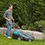 Gardena PowerMax 1600/37 Elektrorasenmäher: Rasenmäher bis 500 m², 37 cm Schnittbreite, 45 l Fassungsvolumen, Schnitthöhe 20-60 mm, klappbares Gestänge, ergonomischer Handgriff (5037-20)