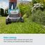 Gardena Akku-Rasenmäher PowerMax 32/36V P4A Ready-to-Use Set: Rasenmäher bis 200 m², 32 cm Schnittbreite, 30 l Fassungsvolumen, Schnitthöhe 20-60 mm, inkl. 2 x 18V P4A Akku (14621-20)