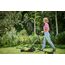 RYOBI 18 V ONE+ Akku-Rasenmäher RLM18X33B40 – 33 cm Schnittbreite, inkl. 4,0 Ah Akku & Ladegerät, kompakt & leicht für kleine Rasenflächen