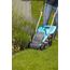 Gardena PowerMax 1200/32 Elektrorasenmäher: Rasenmäher bis 300 m², 32 cm Schnittbreite, 30 l Fassungsvolumen, Schnitthöhe 20-60 mm, klappbares Gestänge, ergonomischer Handgriff (5032-20)