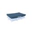 Intex Rectangular Frame Pool - Aufstellpool, Blau - 220 x 150 x 60 cm Cover - Poolabdeckplane - Blau, 300 x 200 x 20 cm - Für Frame