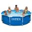 Intex 28202GN Metal Frame Pool - Aufstellpool - Ø 305 x 76 cm,Blau
