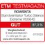 Rowenta Standventilator Turbo Silence Extreme, 4 Geschwindigkeitsstufen, Nachtmodus, Turbostufe, automatische Oszillation, bis zu 80 m³/Min. Luftzirkulation, Ventilator leise, weiß/schwarz, VU5640