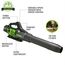 Greenworks 80 V (170 MPH / 730 CFM / 75+ kompatible Werkzeuge), kabelloser bürstenloser Axial-Laubbläser, nur Werkzeug