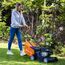 Yard Force Benzin-Rasenmäher mit 125 cc Briggs und Stratton 300 Motor GMB40, 40 cm
