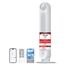Dreo Smart 20dB Leiser Turmventilator, 10 m Wurfweite 4 Geschwindigstufen 4 Modi 8 Std. Timer 90° oszillierende Ventilator mit Kühlung WLAN & Fernbedienung für Schlafzimmer, Nomad OneS, Weiß