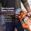 Husqvarna Leaf Blaster 350iB Akku-Laubbläser, kabellos, 200 MPH 800 CFM, Akku-Laubbläser mit bürstenlosem Motor und leisem Betrieb, 40 V Lithium-Ionen-Akku und Ladegerät im Lieferumfang enthalten