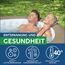 Bestway® LAY-Z-SPA® Whirlpool Palm Springs AirJet™ für 6 Personen, Ø 196 x 71 cm, Taupe
