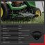 HRepair Lenkungssektor Ritzel Umbau Kit Ersatz für John Deere LA100 LA105 LA120 LA130 LA135 LA140 LA150 LA165, John Deere D Serie Rasentraktoren ersetzt # GX21924 BLE, GX20. 053, GX20054, GX21994