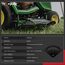 Lenkungssektor Ritzel Umbau Kit Ersatz für John Deere L100 L105 L107 L110 L118 L108 L111 G110 L130 L120 Serie Rasentraktoren ersetzt # GX200 52BLE