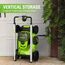Greenworks Pro 60V 51cm Brushless Nascower Kabellos Schnitthöhe 25-85mm Klappgriff Vertikale Lagerung mit 60 Liter Beutel (mit Akku und 4Ah Ladegerät)