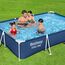 Bestway Steel Pro | Aufstellpool mit Metallrahmen, Familien-Außenpool, 4,0 m