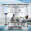 PELONIS Ventilator 16 Zoll, Standventilator mit Fernbedienung Höhenverstellbar, Ventilator Leise Schlafzimmer mit 9 Geschwindigkeitsstufen und 8 Stunden Timer