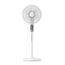 Philips Standventilator Serie 1000 - Leistungsstark & Leise, 38 dB, Höhenverstellbar, Neigbar, Oszillation, Timer, Weiß (CX1220/00)