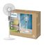 Philips Standventilator Serie 1000 - Leistungsstark & Leise, 38 dB, Höhenverstellbar, Neigbar, Oszillation, Timer, Weiß (CX1220/00)