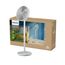 Philips Standventilator Serie 2000. Stark & superleise mit SilentWings Technologie. 19 dB. 2-in-1-Tisch- & Standventilator. Neigung & Oszillation einstellbar. 12-Stunden-Timer. Weiß. (CX2550/00)