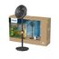 Philips Smart Standventilator Serie 3000. Starke & extrem leise SilentWings-Technologie. 19 dB. 2-in-1-Tisch- & Standventilator. Neig- & drehbar. App-Steuerung. 12-St.-Timer. Schwarz (CX3550/01)