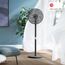 Philips Smart Standventilator Serie 3000. Starke & extrem leise SilentWings-Technologie. 19 dB. 2-in-1-Tisch- & Standventilator. Neig- & drehbar. App-Steuerung. 12-St.-Timer. Schwarz (CX3550/01)