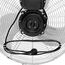 TROTEC Bodenventilator TVM 18 – 100 Watt, Neigungswinkel 110°, 3 Stufen, Ø 45 cm, kippfester Stand, leise, Silber