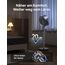 DREO Smart Standventilator, 120°+120° Oszillierend Ventilator mit Wi-Fi/Sprachsteuerung, 20dB Leiser Bodenventilator für Schlafzimmer, einstellbare Höhe, 8 Geschwindigkeiten, 6 Modi, 12H Timer